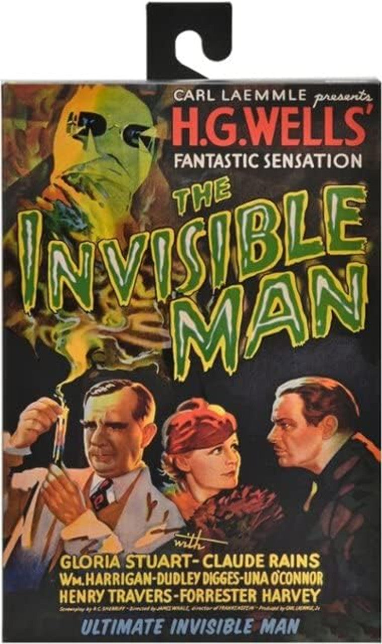 Universal Monsters Invisible Man Action Figure