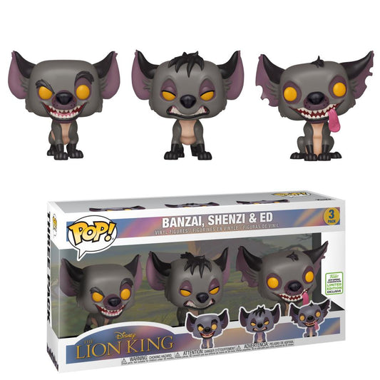 Banzai, Shenzi & Ed 3 Pack