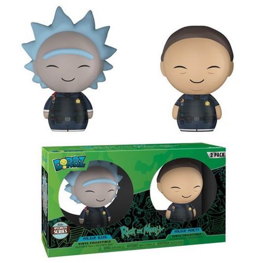 Dorbz 2 Pack Police Rick & Police Morty