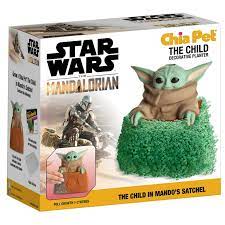 Chia Pet the Child in Mandos Satchel (Star Wars the Mandalorian )